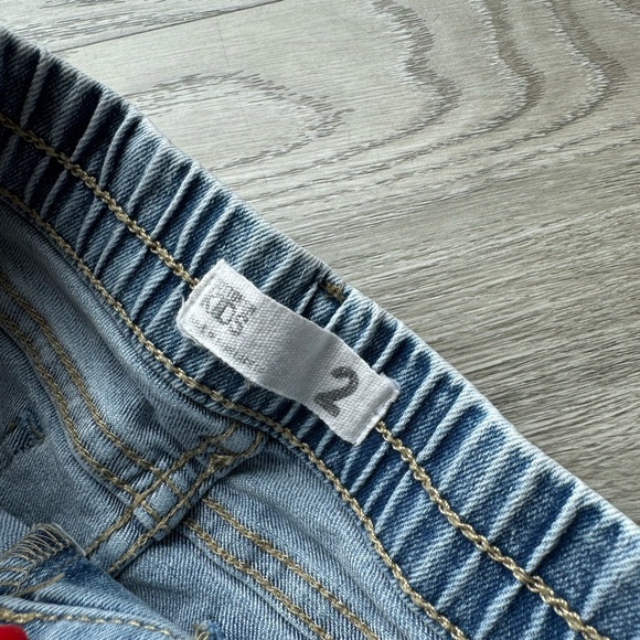 Cotton On Baby Boy Jay Moto Jeans with Drawstring Baby size size 2T - Picture 4 of 5